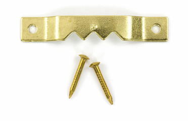 Sawtooth picture hanging hardware