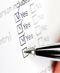 Answering survey