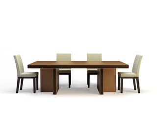 chairs and table