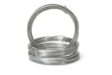 Coils of galvanized wires