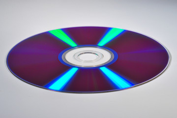 Dvd mit schoener licht reflektion
