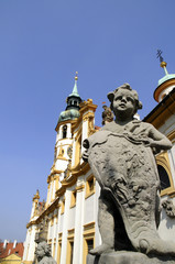 Fototapeta na wymiar Loreto Kościół w Pradze w Republice Czeskiej