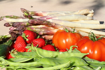 légumes variés