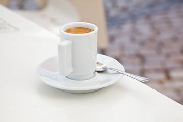 Taza de café. Tavira, Portugal