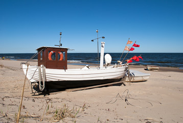 Fischerboot Koserow