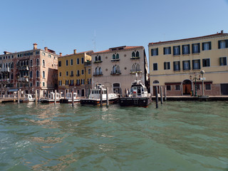 Venice - buildings along Giudecca Canal