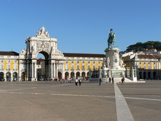 Obraz premium Lissabon-Praca do Commercio 02