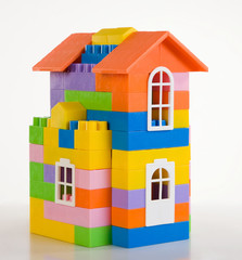 Toy house model