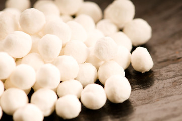 white tapioca pearls