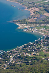 Fototapeta na wymiar Cote Jezioro Bourget