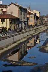 Naviglio Milano - Riflessi 01