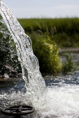 fliessendes reines wasser