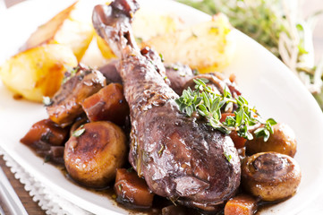 Cog au vin