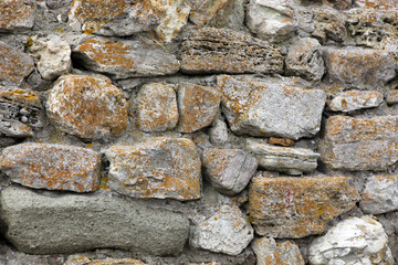 Background of stone wall texture photo