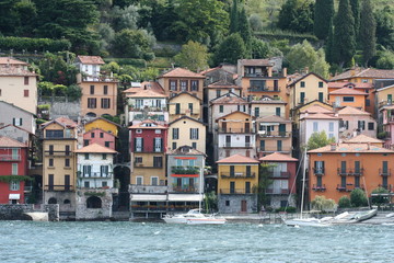 Varenna on Lake Como in Italy