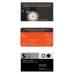 Photographers Business Card Template