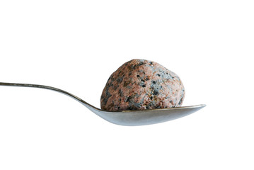 Stone in the spoon