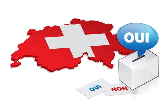 référendum en suisse, le " oui " l'emporte