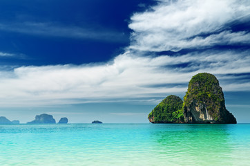 Tropical sea landscape