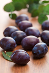 Fototapeta premium fresh plums
