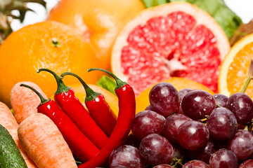 Fruits and vegetables