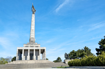 Slavin memorial monument in Bratislava