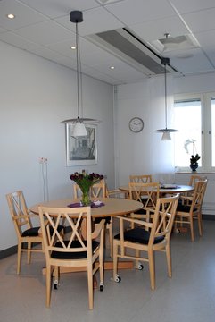Besucherzimmer im Krankenhaus