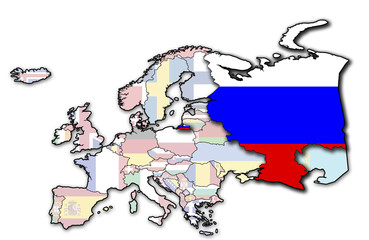 map of russia