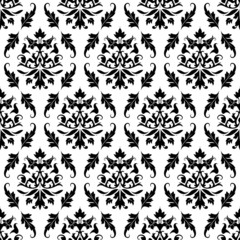 Seamless Damask Pattern 01