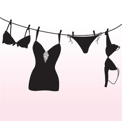 Pantie, bra and  lingerie - 31411917