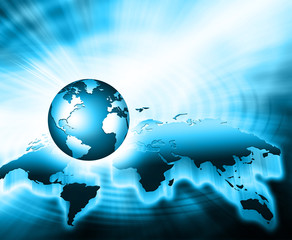 Best Internet Concept of global business from concepts series