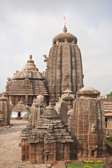 Fototapeta premium Lingaraja Hindu Temple. Bhubaneswar, Orissa, India.