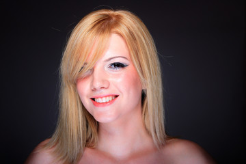 Naklejka premium Portrait of glamour woman