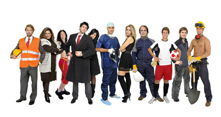 Fototapeta premium Group of people