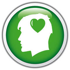HEART HEAD ICON