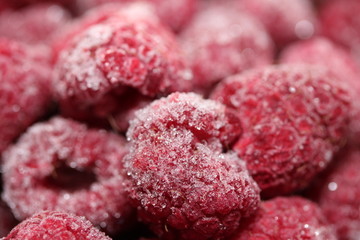 gefrorene Himbeeren 1
