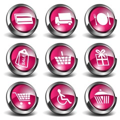 3D Shopping Icons