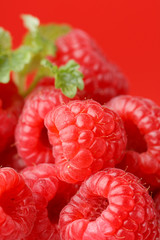 fresh raspberries