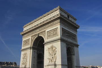 Fototapeta na wymiar Arc de Triomphe - France