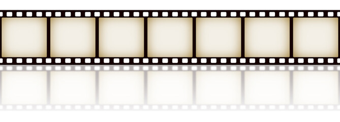 Filmstrip With Reflection
