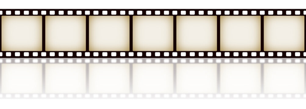 Filmstrip With Reflection