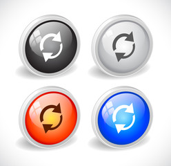 Color 3d buttons for web.