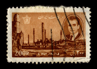 Postage stamp.