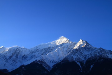 Himalayas and Sunlight