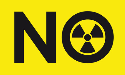 Obraz premium NO Atomkraft