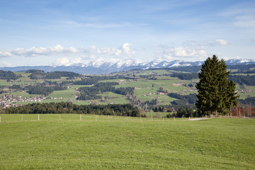 Fototapeta na wymiar bavarian alps