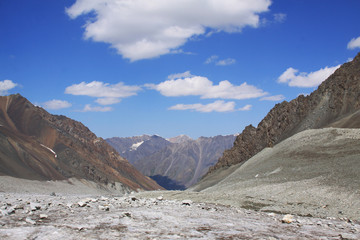 View of the mountain landscape