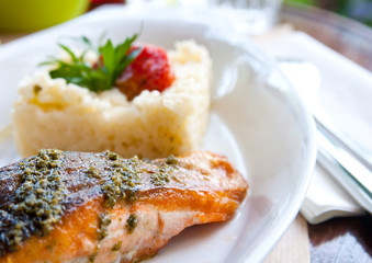 Grilled Salmon