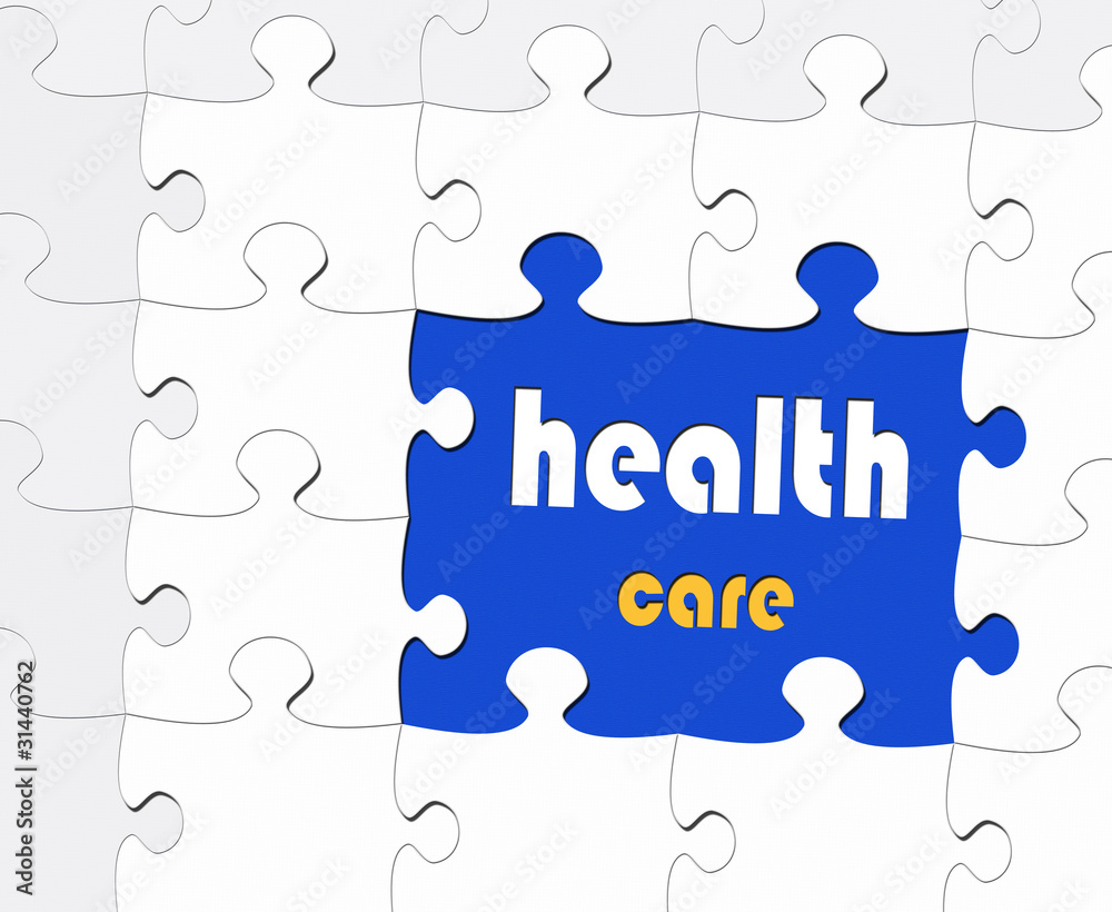 Sticker Gesundheit oder Health Care