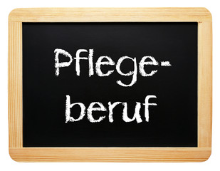 Obraz premium Pflegeberuf und Pflegedienst